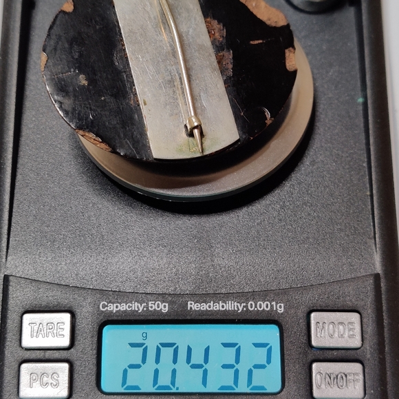 Antique Victorian Whitby Jet Bog Oak Mourning Brooch - Picture 4 of 16